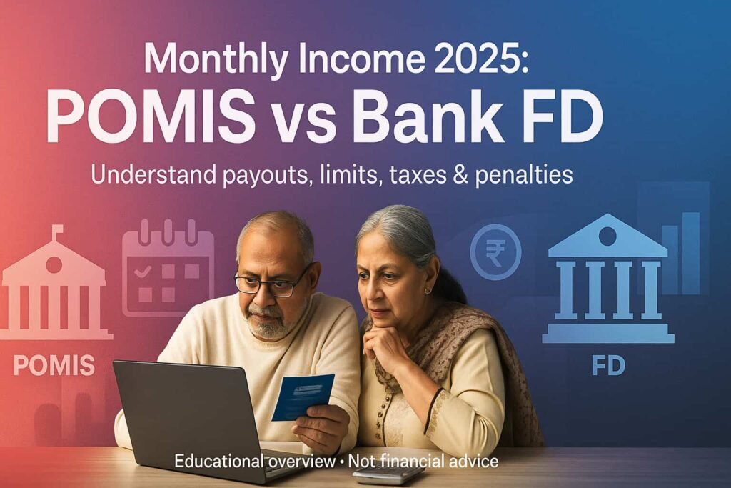 Post Office MIS compared to bank monthly FD payout